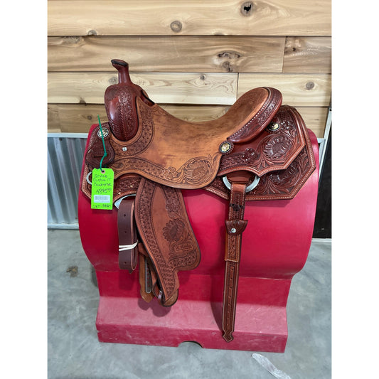 Irvine Custom 17" Cowhorse Saddle