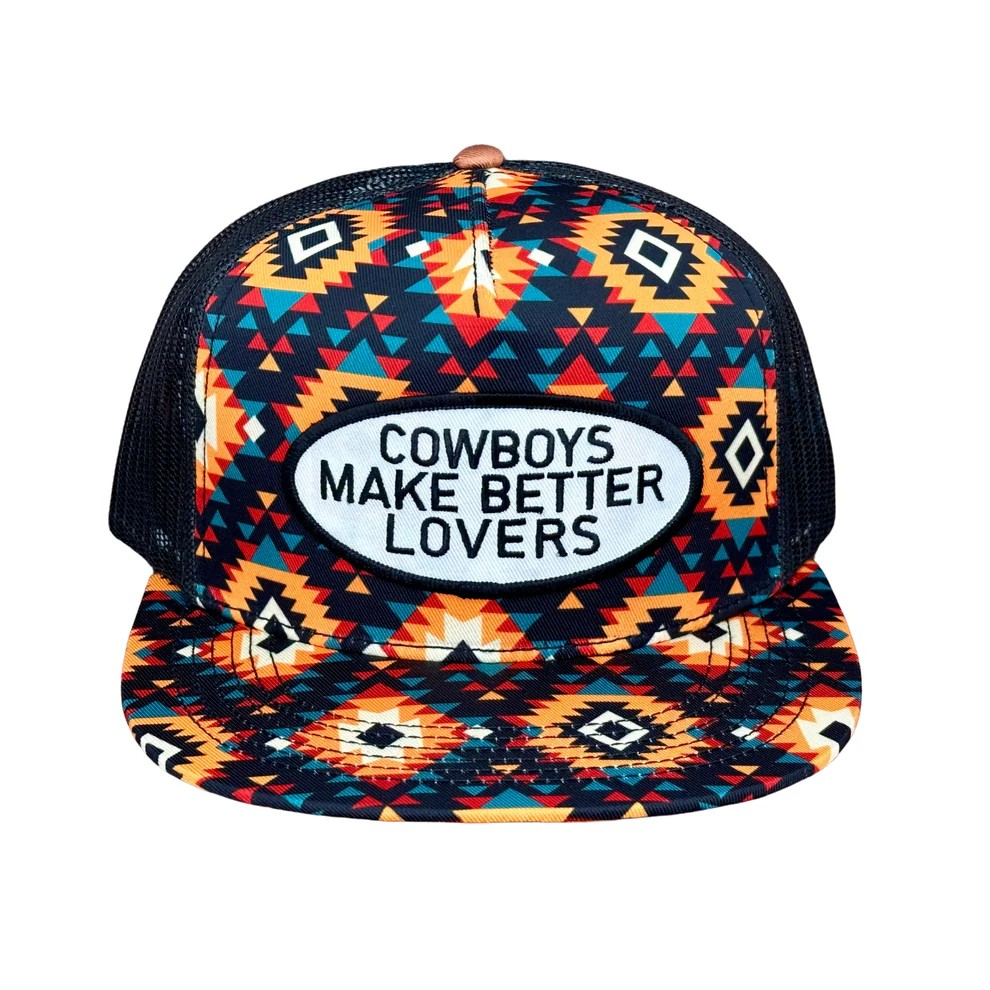 Cactus Alley BLKW Better Lovers Snapback Cap - Sunburst Aztec
