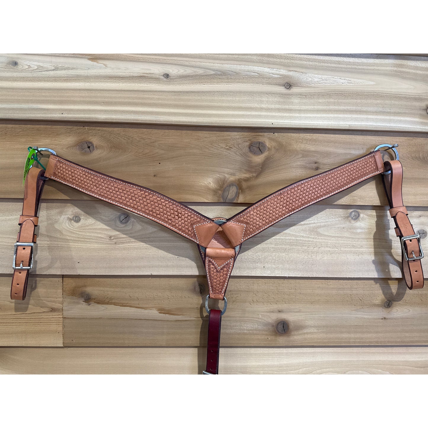Irvine Breast Collar 2" Basket Stamp - Irvine Tack & Western Wear