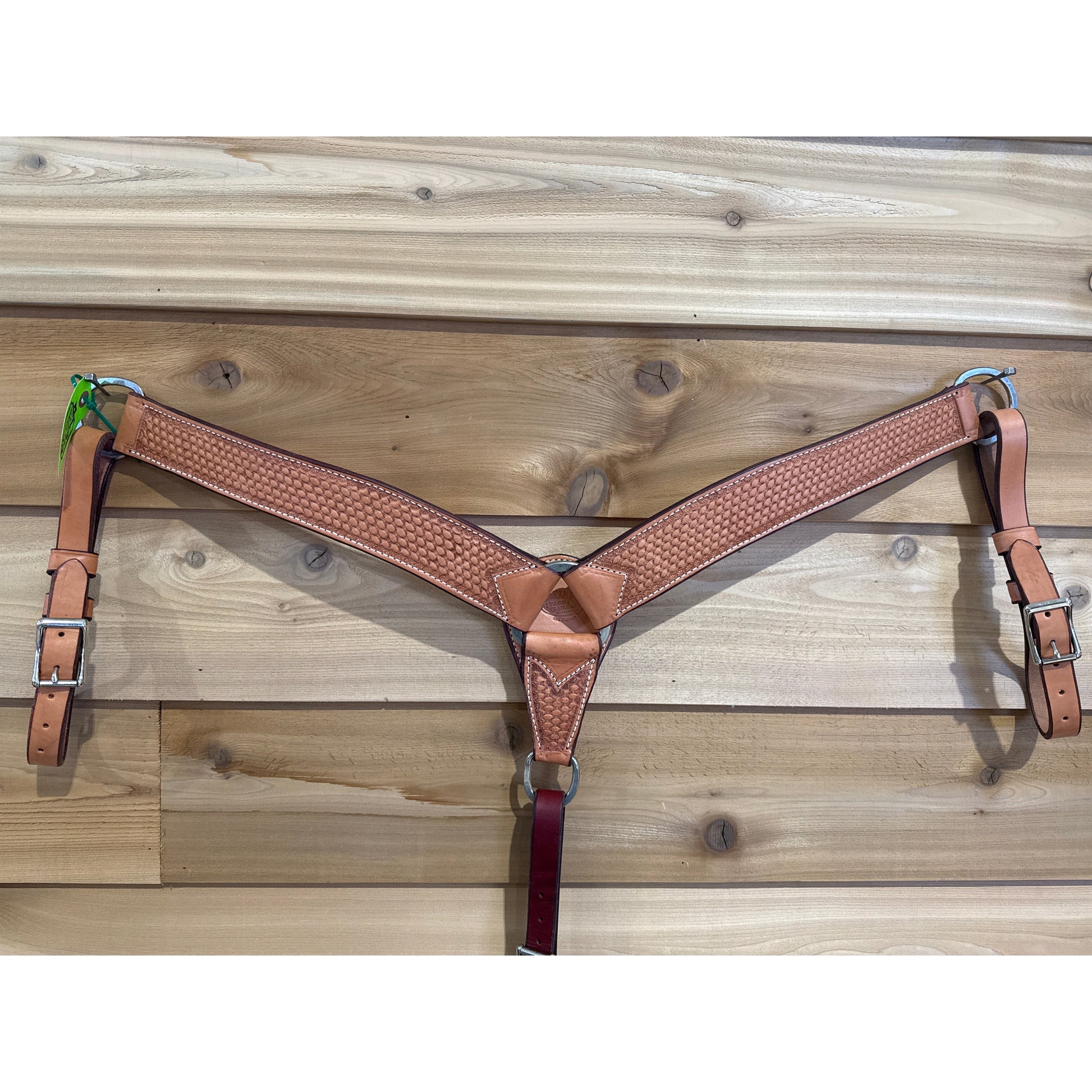 Irvine Breast Collar 2" Basket Stamp - Irvine Tack & Western Wear