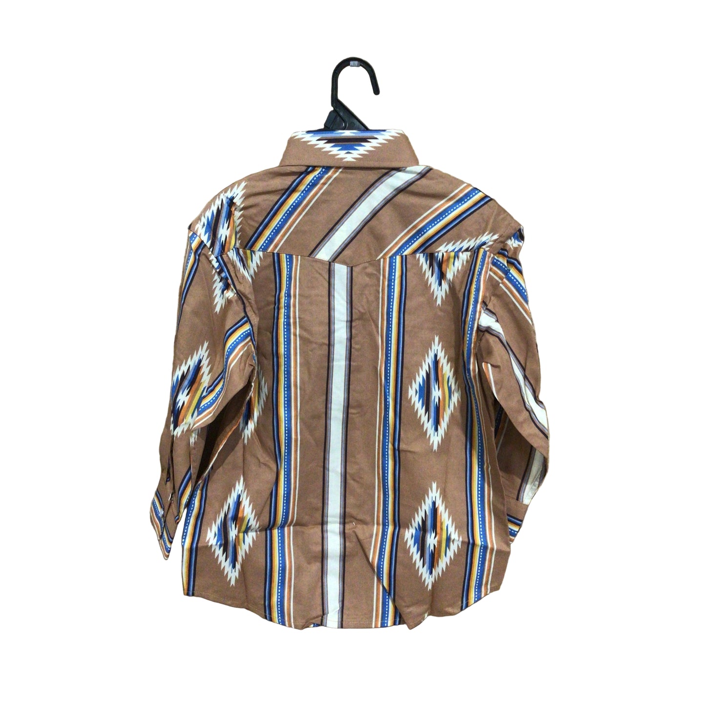 Rock & Roll Boys Long Sleeve Shirt - Camel