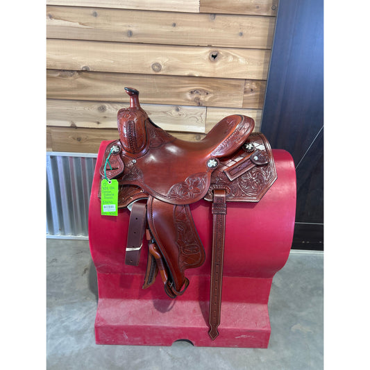 Irvine USA Custom 15"Cowhorse Saddle