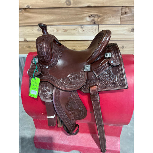 Irvine Custom 14.5" Cowhorse Saddle