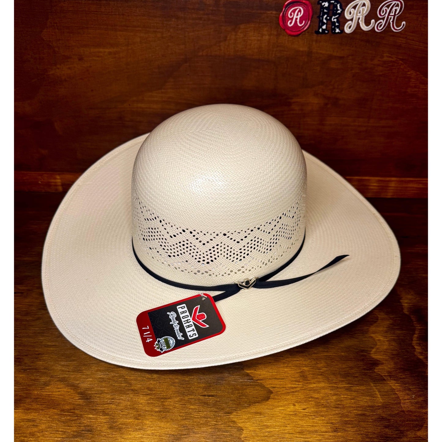 PROHATS Straw Hat PH8A Open Crown