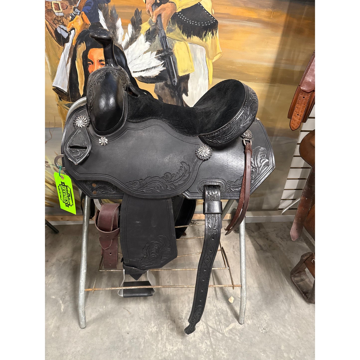 Used 14" Triple A Barrel Saddle