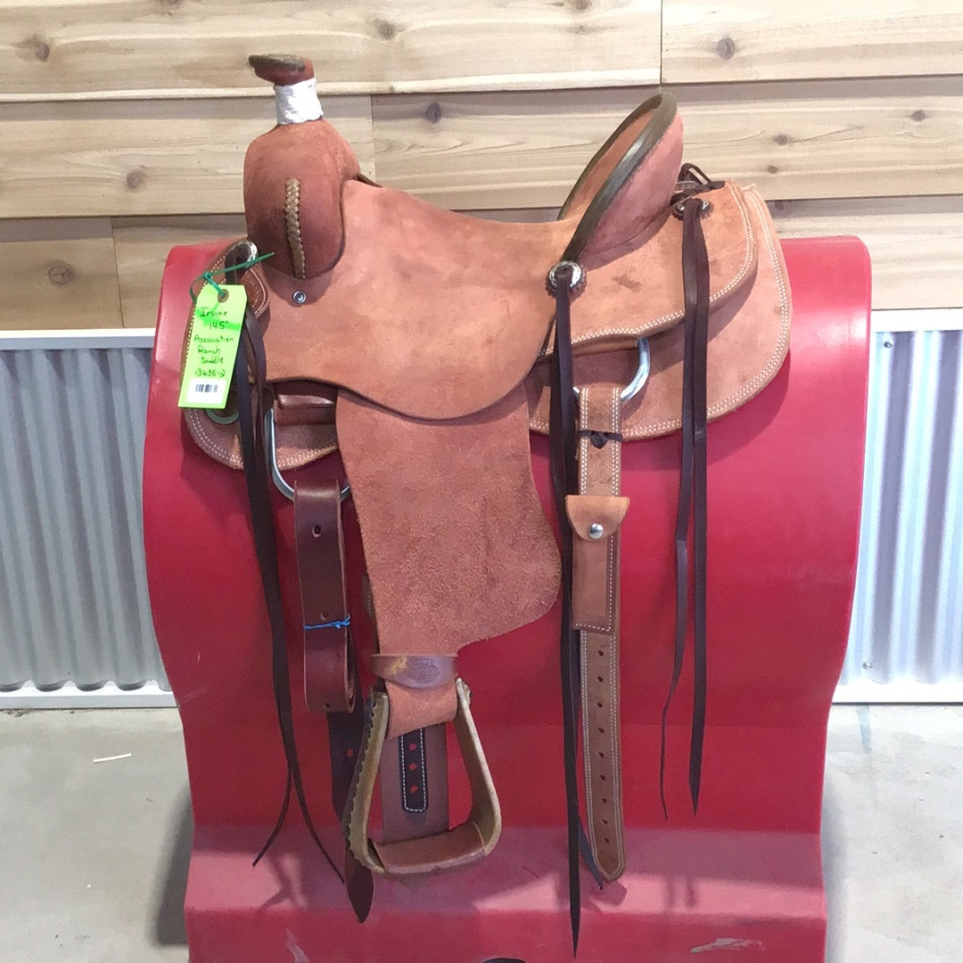 Irvine 14.5" Association Ranch Saddle