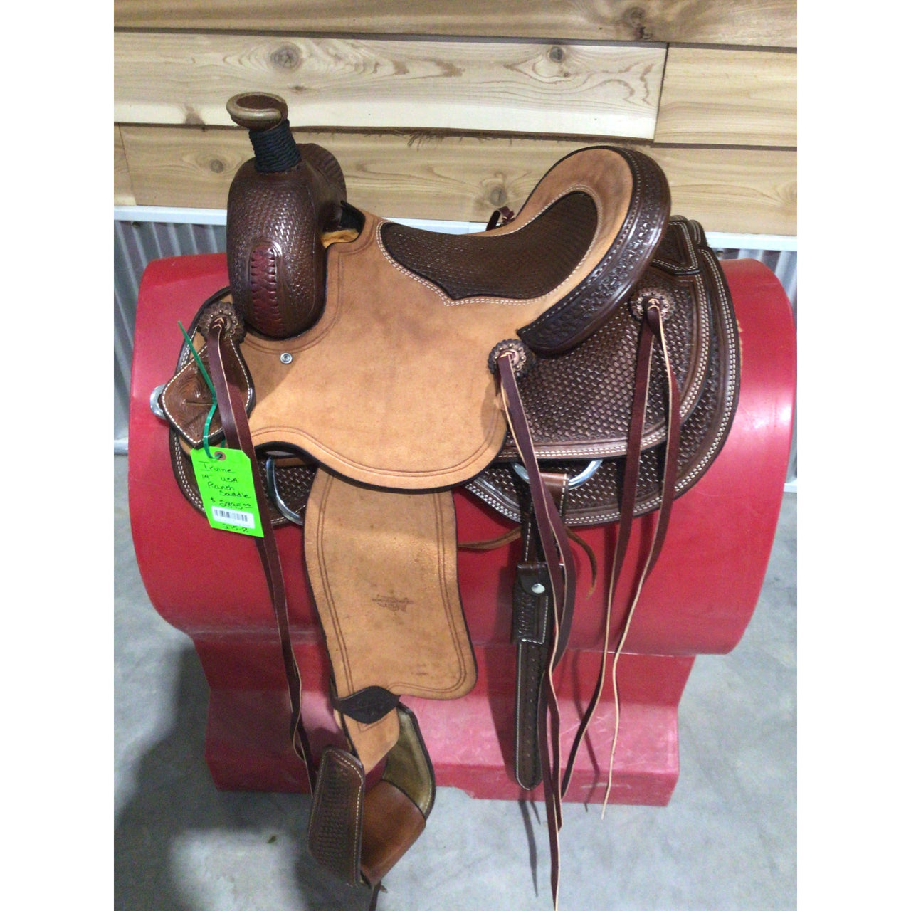 Irvine's 14" USA  Ranch Saddle