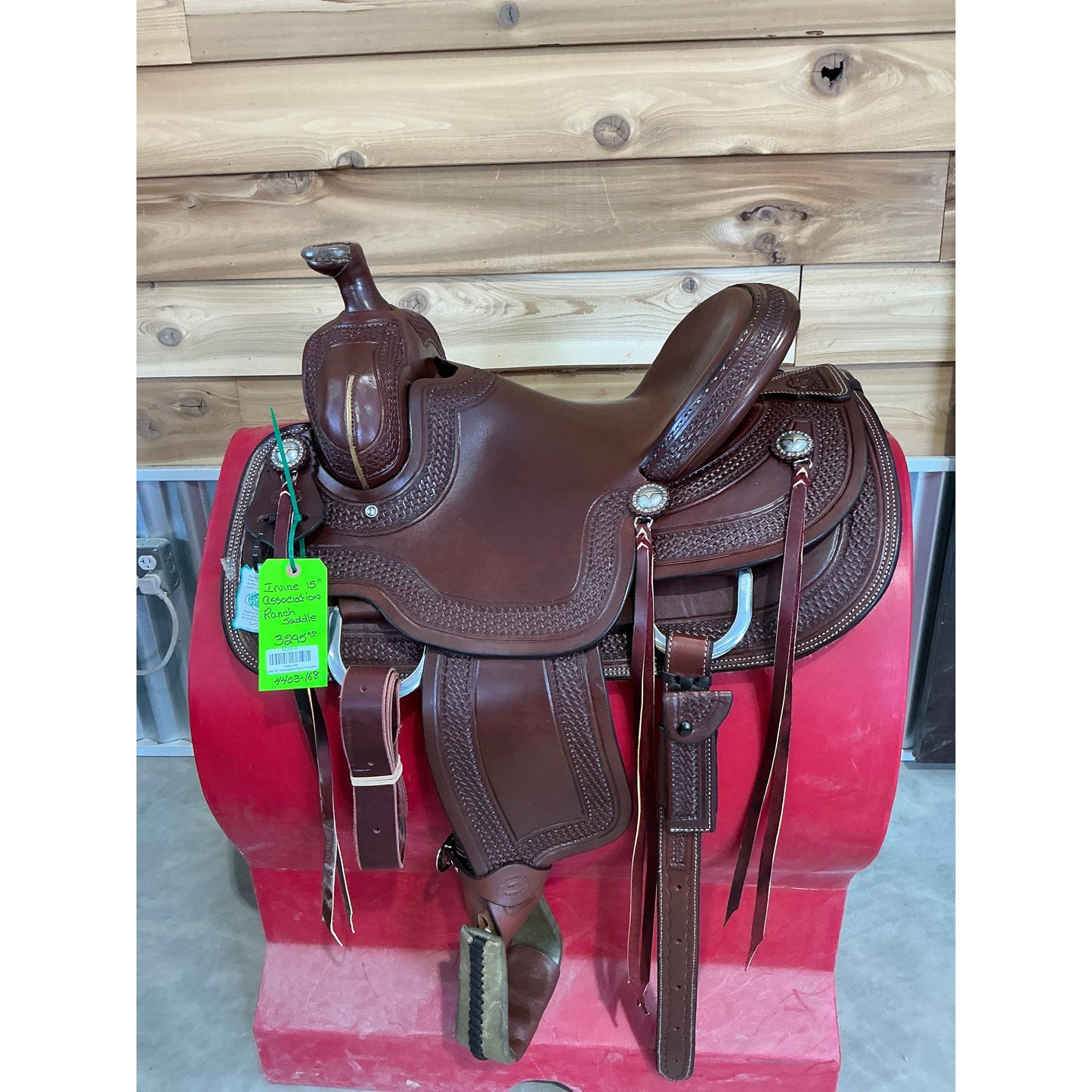 Irvine 15" Association Ranch Saddle