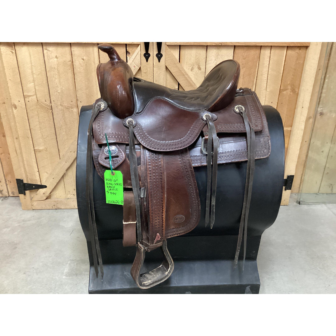 Used 16” King Series Ranch Saddle