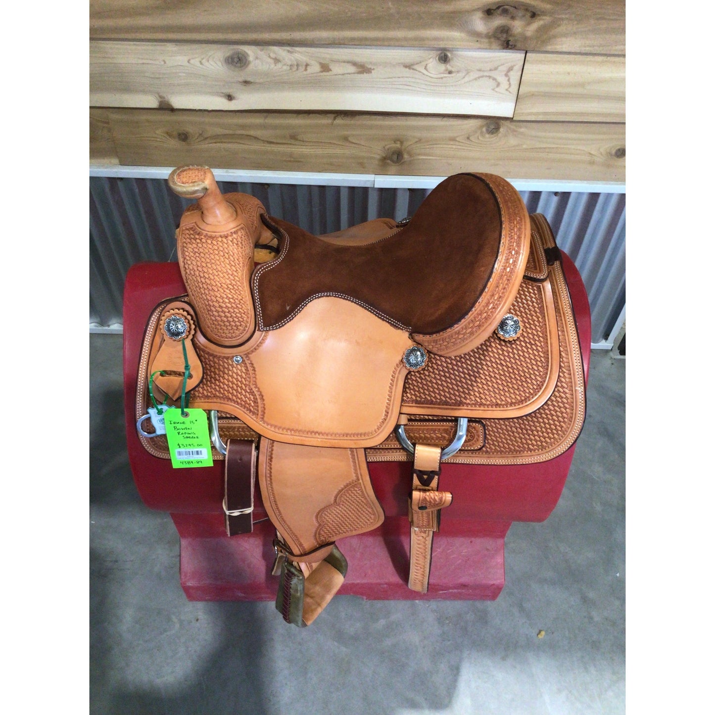 Irvine 15" Bowen Roping Saddle