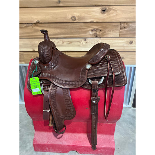 Irvine Custom 16.5" Ranch Cutting Saddle