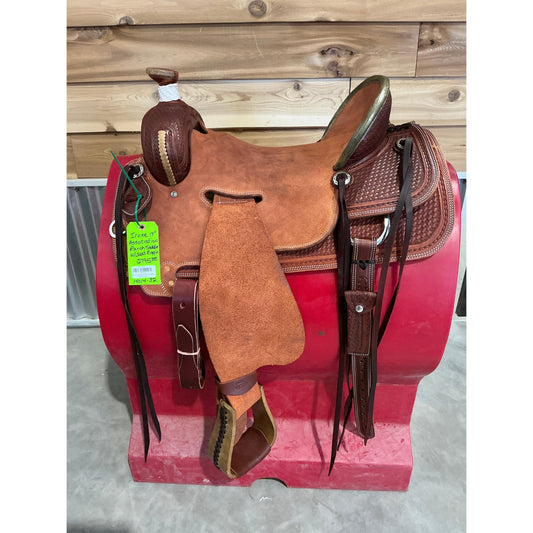 Irvine 17" Association Ranch Saddle w/ Seat Riggin