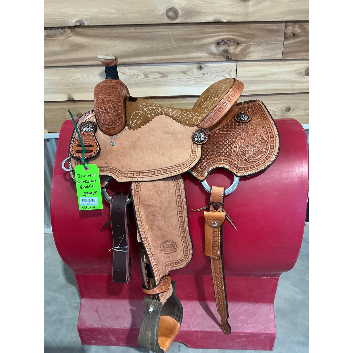Irvine 14"  All Around Saddle