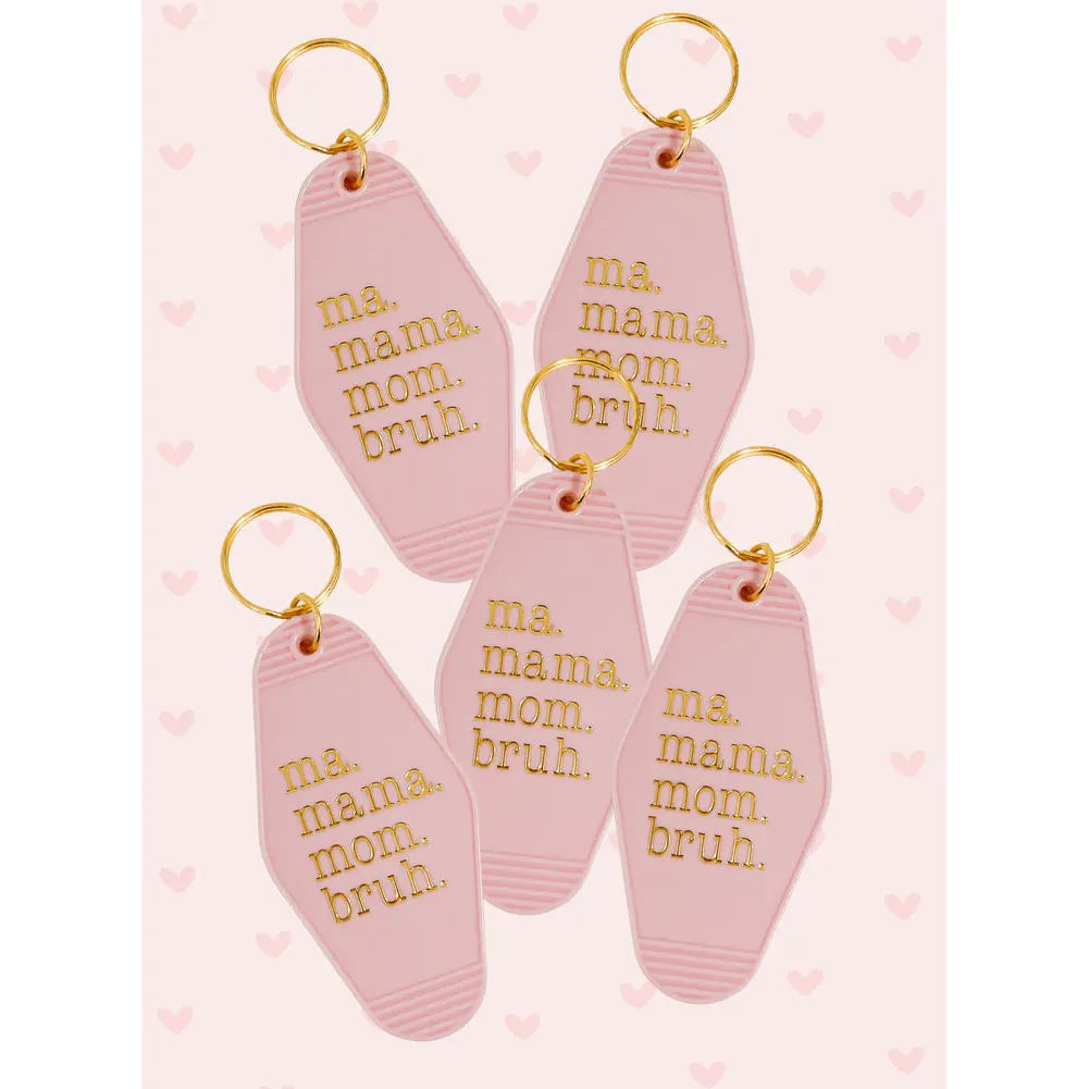 Blonde Ambition Bruh Keychain