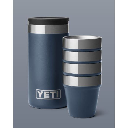 Yeti Shot Glasses & Case - Multiple Colours