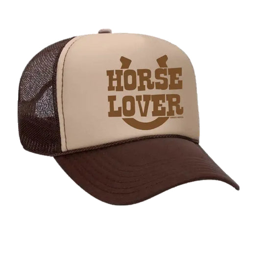 Rodeo Hippie Horse Lover Cap - Tan/Brown