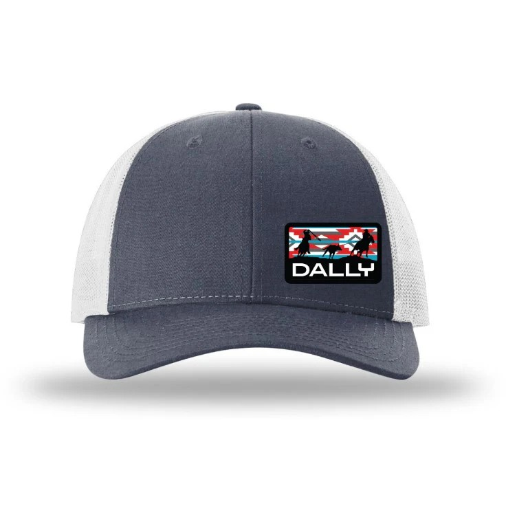 Dally Up Caps Dally Embroidered Ropin Patch with Logo-Multiple Colors