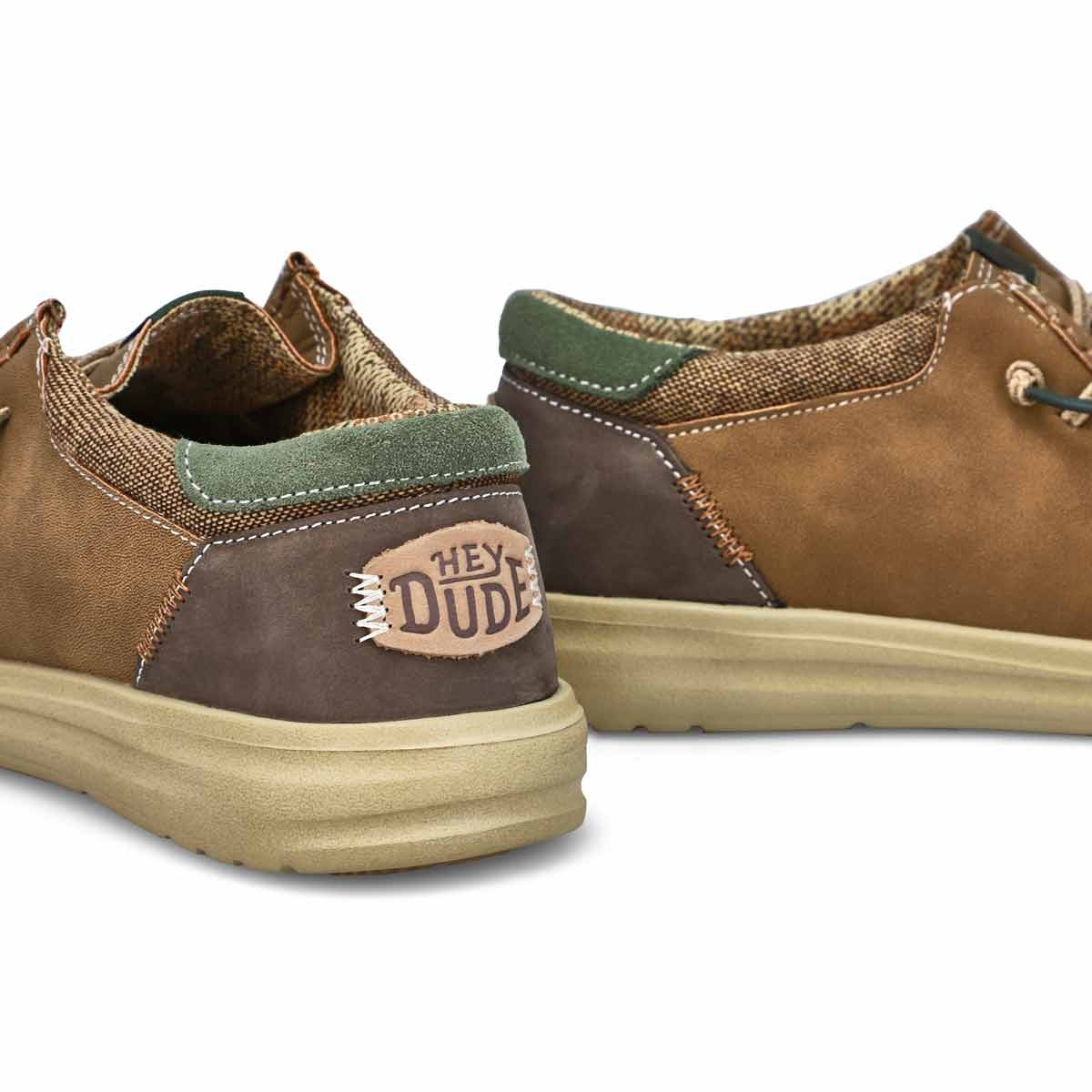Hey Dude Unisex Paul Shoe- Nut