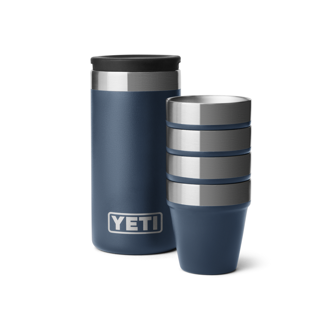 Yeti Shot Glasses with Carrying Case - Multiple Colours