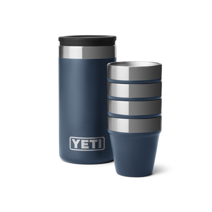 Yeti Shot Glasses with Carrying Case - Multiple Colours