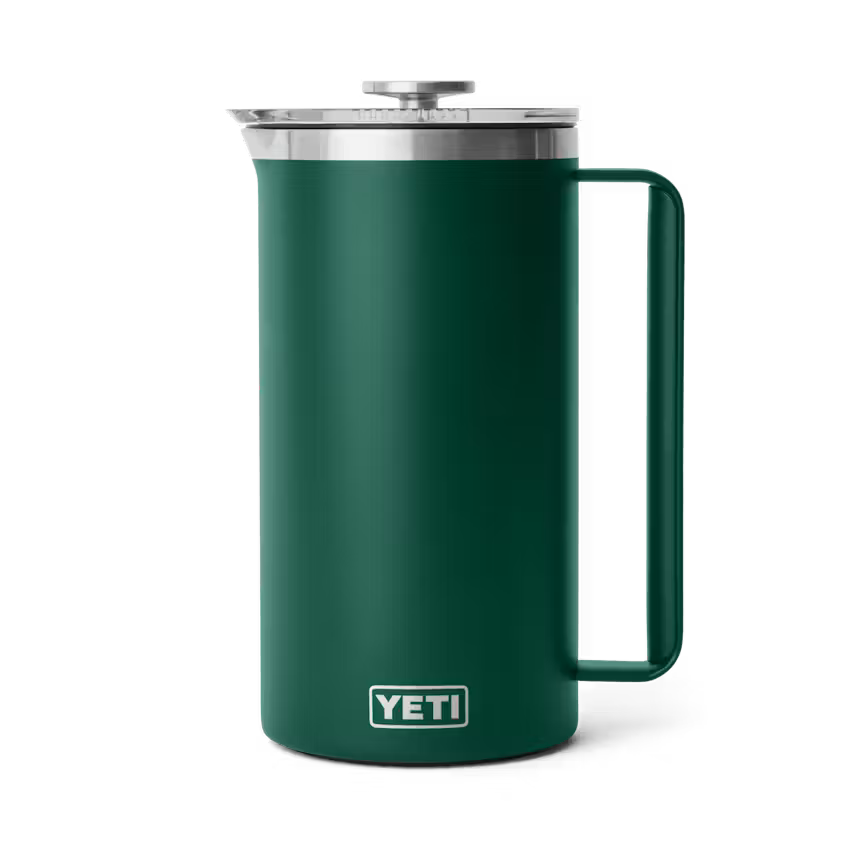 Yeti Rambler™ 1.9L French Press Intl w/Twist-to-Lock French Press Lid - Black Forest Green
