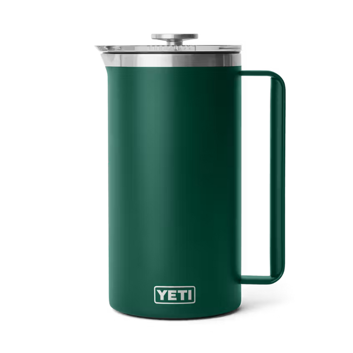 Yeti Rambler™ 1.9L French Press Intl w/Twist-to-Lock French Press Lid - Black Forest Green