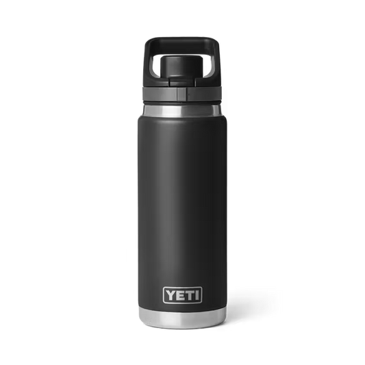 YETI Rambler 769 mL Water Bottle with Flip Chug Cap - Black