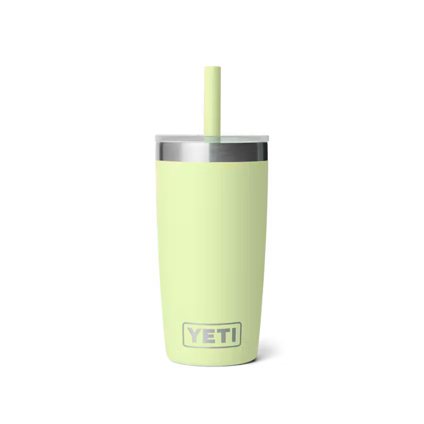 Yeti Rambler® Jr. 295mL Tumbler w/Silicone Straw Lid - Grasshopper