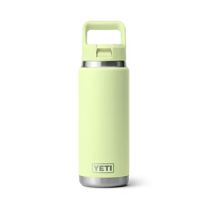 Yeti Rambler® 769mL Water Bottle w/Colour-Matched Straw Cap - Grasshopper