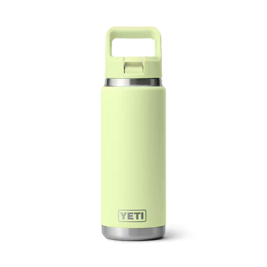 Yeti Rambler® 769mL Water Bottle w/Colour-Matched Straw Cap - Grasshopper