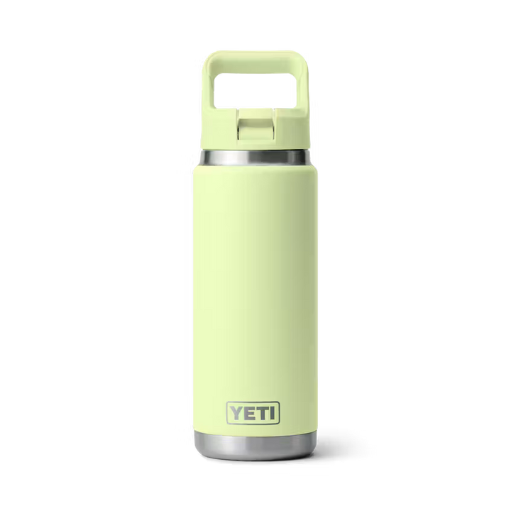 Yeti Rambler® 769mL Water Bottle w/Colour-Matched Straw Cap - Grasshopper