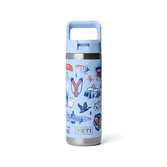 Yeti Rambler® 532ml Water Bottle w/Colour-Matched Straw Cap - Big Sky Summer Camp