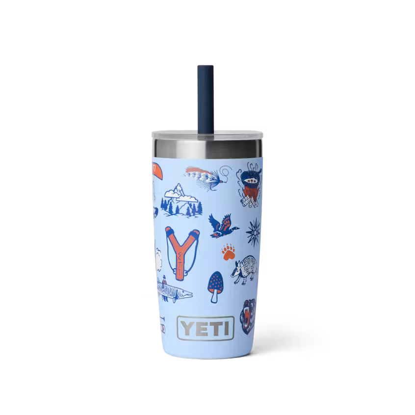 Yeti Rambler® Jr. 295mL Tumbler w/Silicone Straw Lid - Big Sky Summer Camp