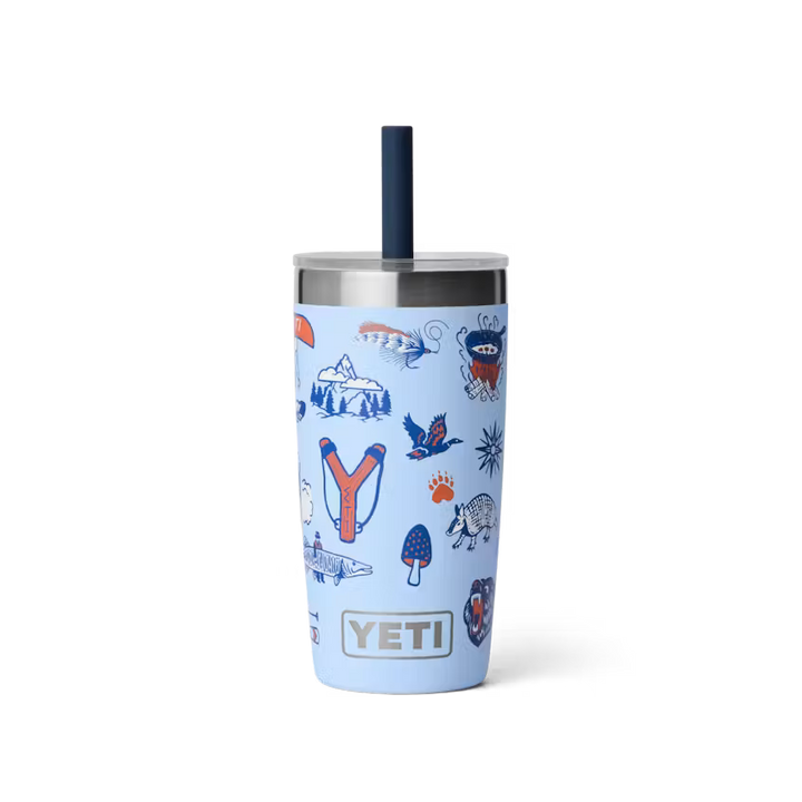 YETI Rambler Jr. 295 mL Tumbler with Silicone Straw Lid - Big Sky Summer Camp