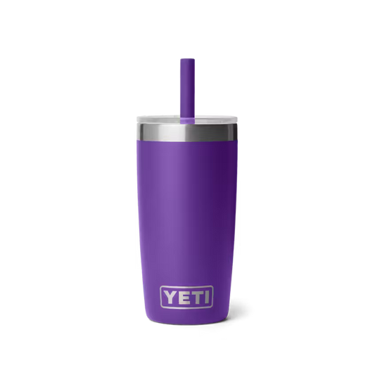 YETI Rambler Jr. 295 mL Tumbler with Silicone Straw Lid - Pace Purple