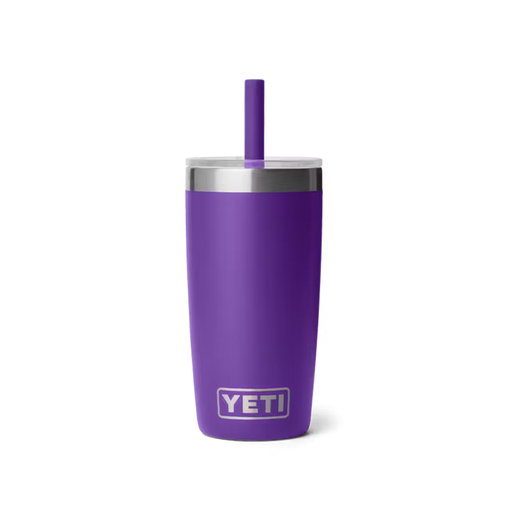 YETI Rambler Jr. 295 mL Tumbler with Silicone Straw Lid - Pace Purple