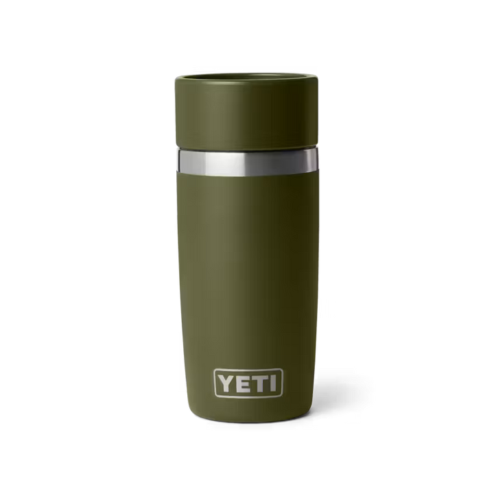 Yeti  Rambler® 355mL Travel Bottle w Commuter Cap - Olive/King Crab Orange