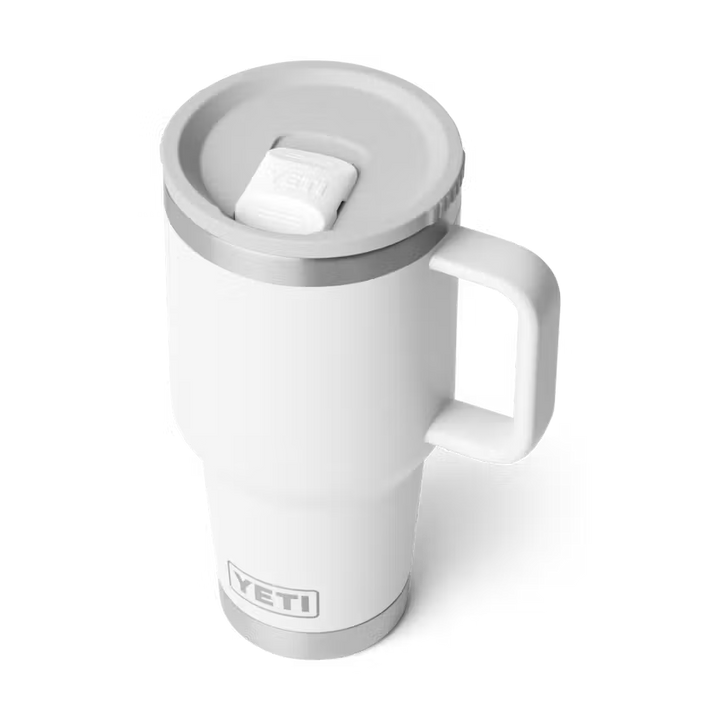 Yeti Rambler® 887 mL Travel Mug 2.0 w/Colour Matched Stronghold™ Lid - Multiple Colours