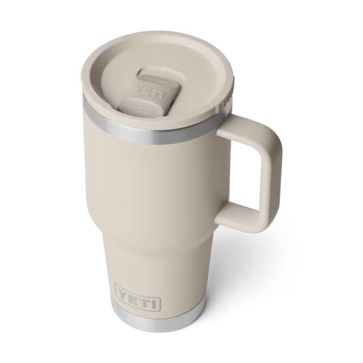 Yeti Rambler® 887 mL Travel Mug 2.0 w/Colour Matched Stronghold™ Lid - Multiple Colours