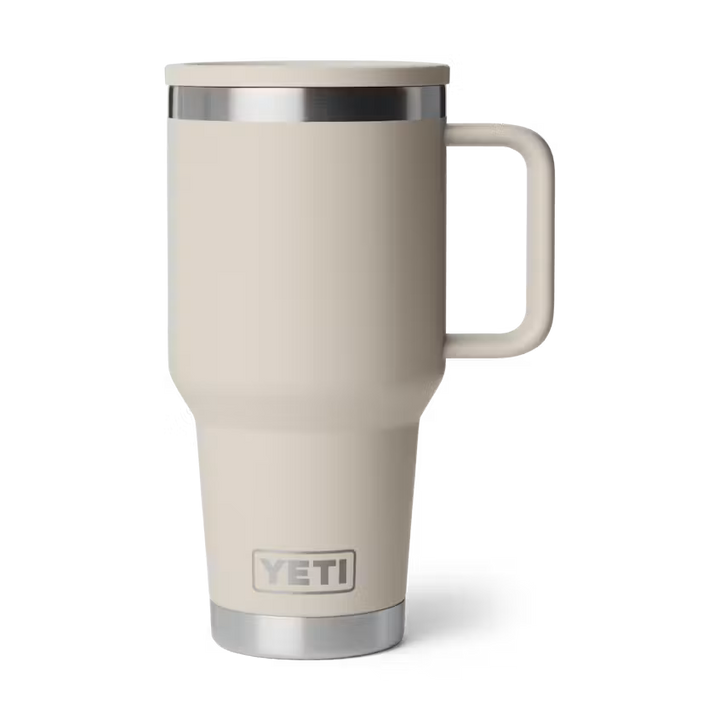 Yeti Rambler® 887 mL Travel Mug 2.0 w/Colour Matched Stronghold™ Lid - Multiple Colours