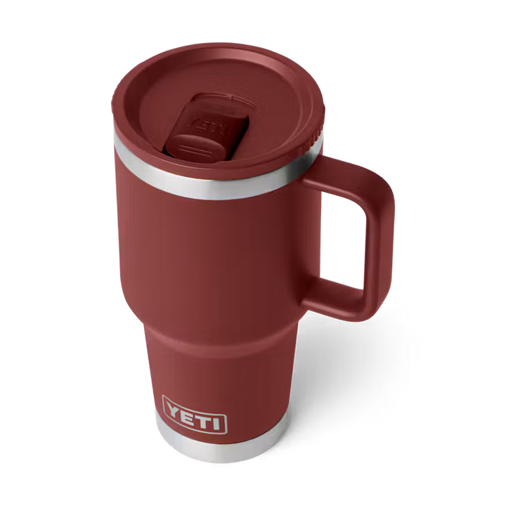 Yeti Rambler® 887 mL Travel Mug 2.0 w/Colour Matched Stronghold™ Lid - Multiple Colours