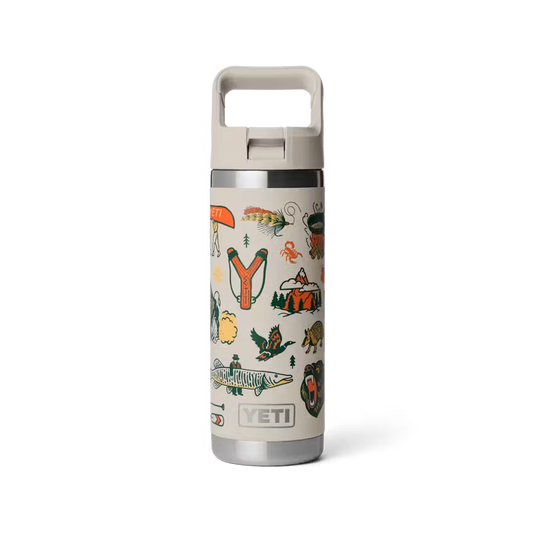 Yeti Rambler® 532ml Water Bottle w/Colour-Matched Straw Cap - Cape Summer Camp