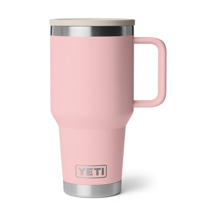 Yeti Rambler® 887 mL Travel Mug 2.0 w/Colour Matched Stronghold™ Lid - Multiple Colours