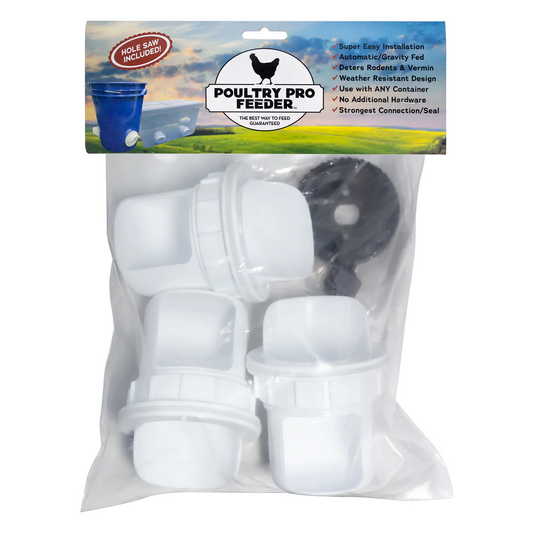 Poultry Pro Feeder 3 Pack DIY Kit