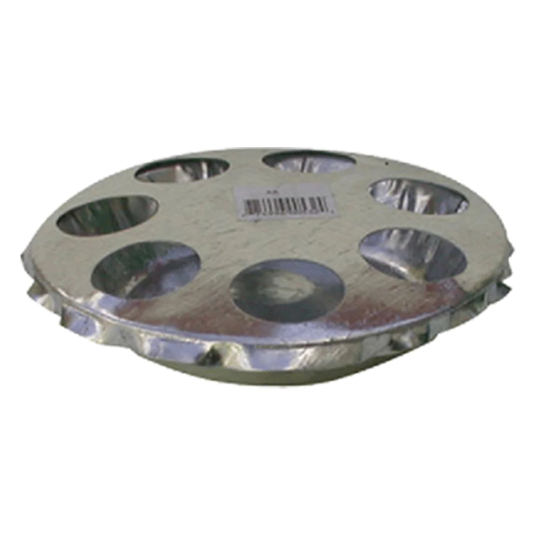 Millside Galvanized Chick Feeder - 6"