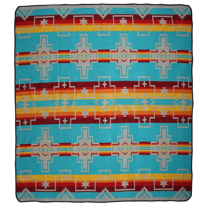 El Paso King Southwest Bedspread-Multi - Irvine Tack & Western Wear