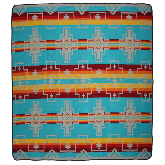 El Paso King Southwest Bedspread-Multi - Irvine Tack & Western Wear