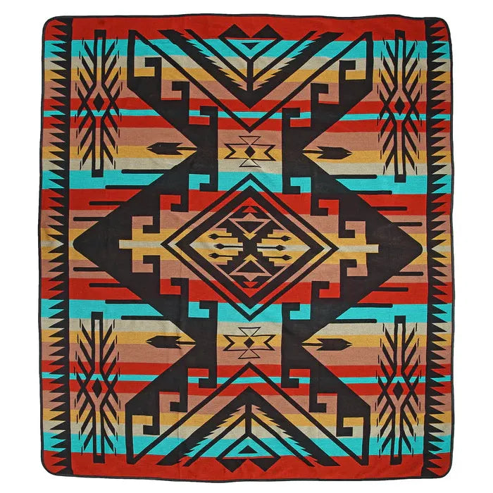 El Paso King Southwest Bedspread-Multi
