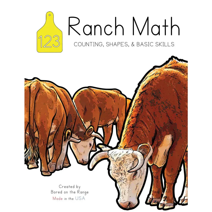Ranch Math: Pre K & Kindergarten Work Book