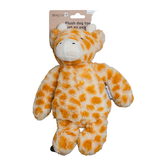 Dexypaws Dog Toy Plush Giraffe